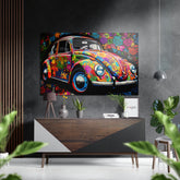 VW Brushed Aluminum Dibond Wall Art.